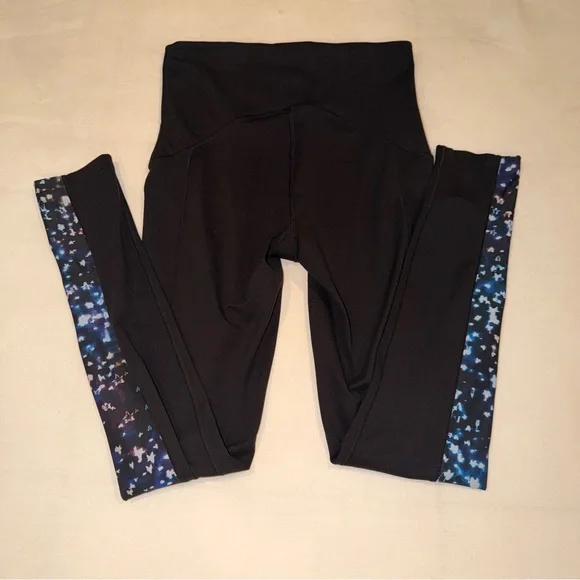 SPANX Black High-Waist Leggings Size M - Picture 4 of 11